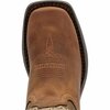 Durango Lil' Rebel  by Big Kid Western Boot, SABLE BROWN, M, Size 4 DBT0239Y